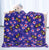 Purple Bee Baby Borrego Blanket
